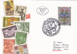 STAMP DAY  ,FDC  COVERS 1996 AUSTRIA - Covers & Documents