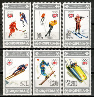 Albania 1976 / Winter Olympic Games Innsbruck 1964 MNH Juegos Olímpicos Olympische Spiele / Cu17811  C5-15 - Inverno1976: Innsbruck