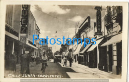 223696 ARGENTINA CORRIENTES STREET CALLE JUNIN POSTAL POSTCARD - Argentine