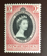 New Hebrides 1953 Coronation MNH - Nuovi