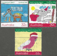 Australia. 1988 Christmas. Used Complete Set. SG 1165-7 - Gebraucht