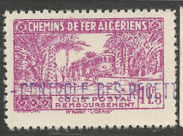 ALGERIE COLIS POSTAUX  N° 155 NEUF** LUXE SANS CHARNIERE  / Hingeless  / MNH - Pacchi Postali