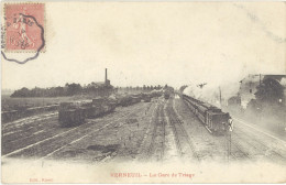 Cpa 78 – Verneuil – La Gare De Triage - Verneuil Sur Seine