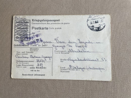 Kriegsgefangenenpost - M.-Stammlager VI F / Bocholt (Westfalen) - Coutier -> Mechelen - Van Den Eynde - De Caepe - WW II (Covers & Documents)