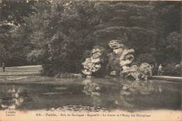 FRANCE - Paris - Bois De Boulogne - Bagatelle - La Grotte Et L'étang Des Nénuphars - Carte Postale Ancienne - Autres & Non Classés
