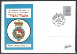 Great Britain. 1985 Event Cover, The Princess Ann Of Denmark's Regiment Tercentenary - Lettres & Documents