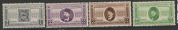 Egypt 1946  SG 307-10  Postage Anniversary Mounted Mint - Neufs