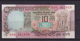 INDIA -  1970-90 10 Rupees UNC/aUNC  Banknote (Pin Holes) - India