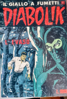 DIABOLIK R N° 220 Agosto 1987 "L'evaso" - Diabolik