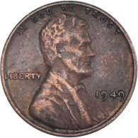 Monnaie, États-Unis, Cent, 1949 - 1909-1958: Lincoln, Wheat Ears Reverse