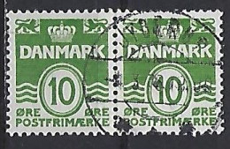 Denmark 1950-62  Wavy Lines (o) Mi.328 Y - Usado