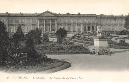 FRANCE - Compiègne - Le Château - La Façade - Côté Du Parc - Carte Postale Ancienne - Compiegne
