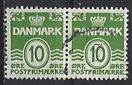 Denmark 1950-62  Wavy Lines (o) Mi.328 Y - Usado