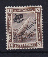 Egypt: 1922   Pictorial - 'The Kingdom Of Egypt' OVPT  SG98    1m     MH - Ungebraucht