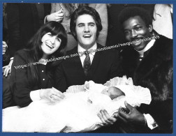 848> MILENA CANTU' FAUSTO LEALI WILSON PICKETT = FOTOGRAFIA ORIGINALE 1968 - Foto's