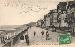 FRANCE - Cabourg - La Digue Vue Sur Houlgate - Carte Postale Ancienne - Cabourg