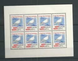 1983 MNH  Ceskoslovensko, Kleinbogen 2720 - Blocs-feuillets