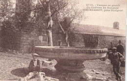 FRANCE - 5774 - Vasque En Granit Du Château Du Rusquec à Saint-Herbot - Près Huelgoat - Carte Postale Ancienne - Huelgoat