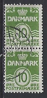 Denmark 1950-62  Wavy Lines (o) Mi.328 Y - Gebraucht