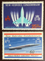 New Hebrides 1968 Concorde Project MNH - Nuevos