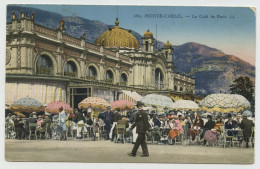 Delcampe - 01118*MONACO*MONTE CARLO*LE CAFÉ DE PARIS*1926 - Monte-Carlo