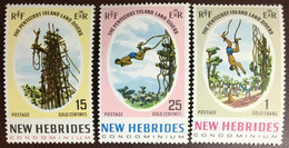 New Hebrides 1969 Pentecost Island Land Divers MNH - Nuevos