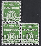 Denmark 1950-62  Wavy Lines (o) Mi.328 Y - Gebruikt