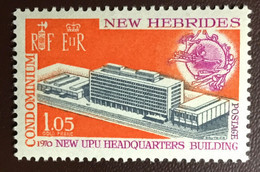 New Hebrides 1970 UPU HQ MNH - Ongebruikt