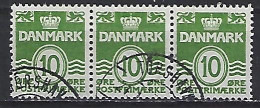 Denmark 1950-62  Wavy Lines (o) Mi.328 Y - Gebruikt