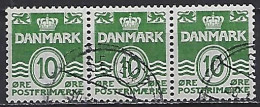 Denmark 1950-62  Wavy Lines (o) Mi.328 Y - Usado
