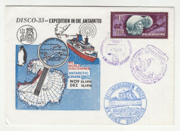 USSR - DISCO-33 Expedition In Die Antarktis Illustrated Letter Cover 1978 B240205 - Sonstige & Ohne Zuordnung