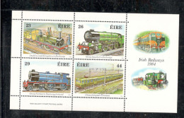 IRELAND.......1984:Michel  528-31mnh** RAILWAYS - Unused Stamps