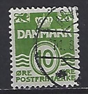 Denmark 1950-62  Wavy Lines (o) Mi.328 Y - Oblitérés