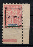 Guadeloupe - Fiscal - YV 41 N** MNH Luxe CdF Surcharge Quittance Aux 4 Abeilles - Otros & Sin Clasificación