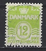 Denmark 1952-62  Wavy Lines (o) Mi.332 X - Usado