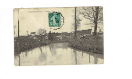 Cpa - 28 - COURVILLE - Vue Sur L'Eure - 1915 - - Courville