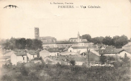 FRANCE - Pamiers - Vue Générale - Eglise - Carte Postale Ancienne - Pamiers