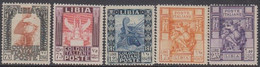 Italian Colonies-Italiennes (LIBIA) 1931 Pictorial/Sibyl - Pictural/Sibylle (5v.) - Libië