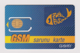 LATVIA Baltcom GSM Confidential (With Printing - Gold Fish) Extremely RARE!!! SIM MINT - Letland