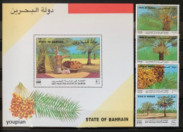 Bahrain 1995, Dates, MNH S/S And Stamps Set - Bahrain (1965-...)