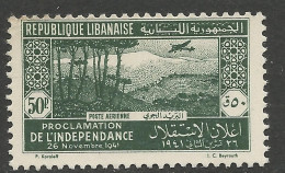 GRAND LIBAN  PA N° 81 NEUF** SANS CHARNIERE  / Hingeless  / MNH - Airmail