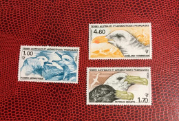 TAAF Antarctique Française 1986 3v Neuf MNH ** YT 208 / 210 Pájaro Bird Pássaro Vogel Ucello French Antarctic Territory - Gabbiani