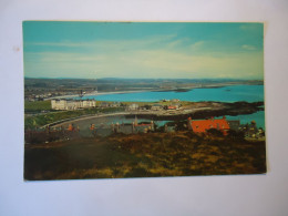 ISLE OF MAN       POSTCARDS   TWO BAYS  PORT  ST MARY  STAMPS - Isola Di Man (dell'uomo)