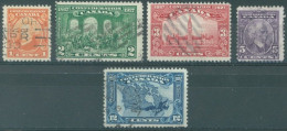 Canada U  121/125 (o) Usado. 1927 - Usati