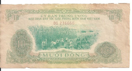 VIET NAM  SOUTH 10 DONG ND1963 VF P R7 - Viêt-Nam