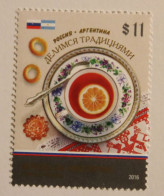 ARGENTINE 2016 Emission Commune Russie Tradition Du Thé Neuf - Unused Stamps