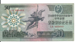 COREE DU NORD 50 WON 1988 VF P 30 - Korea (Nord-)