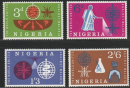 Nigeria 1962 Nr.119 - 122 ** Postfrisch Kampf Gegen Malaria ( 135) Günstige Versandkosten - Nigeria (1961-...)