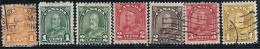 Canada U  140/146 (o) Usado. 1930 - Used Stamps