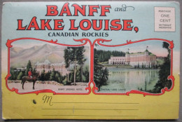 CANADA BANFF LAKE LOUISE BOOKLET  KARTE CARD POSTKARTE ANSICHTSKARTE CARTOLINA POSTCARD CARTE POSTALE - Huntsville